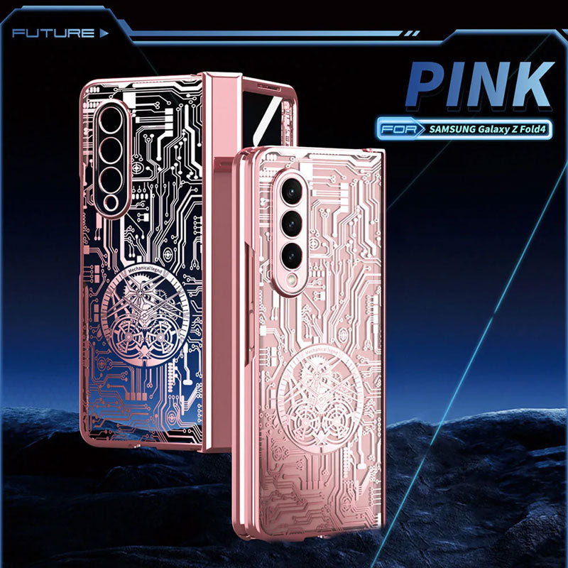 Cyberpunk Style Phone Case For Samsung Galaxy Z Fold4 Fold3 5G