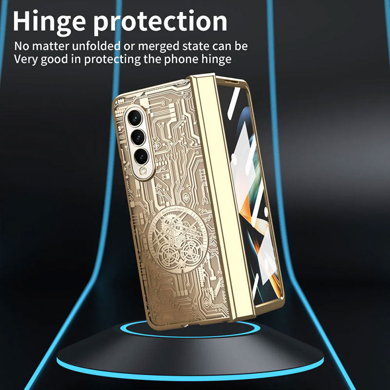 Cyberpunk Style Phone Case For Samsung Galaxy Z Fold4 Fold3 5G